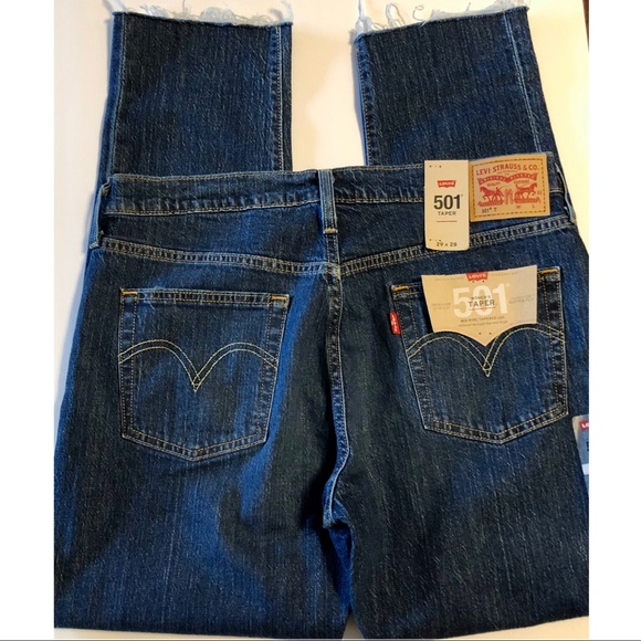 New Levi’s 501 Taper 29 x 28 - Picture 7 of 8